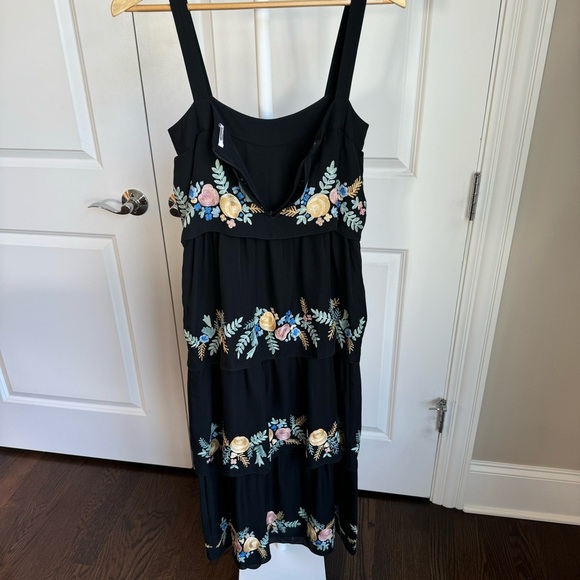 Vilshenko Black Salma Midi Dress - Picture 7 of 10